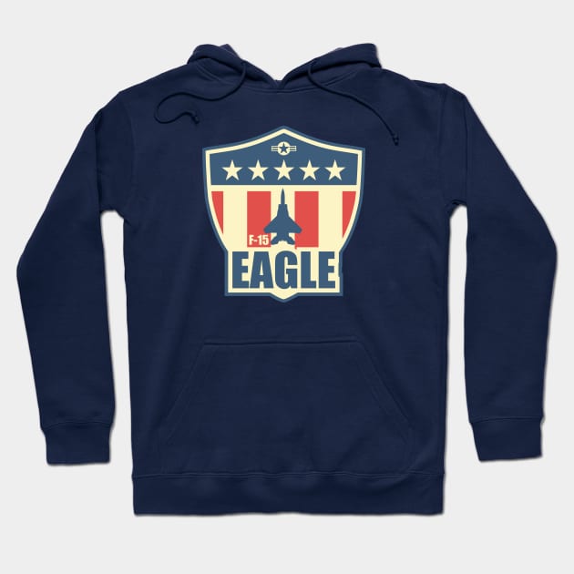 F-15 Eagle Patch Hoodie by TCP